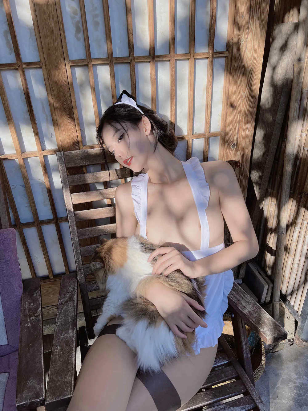 就是阿朱啊 NO.091 女仆与猫 [41P1V-293MB]