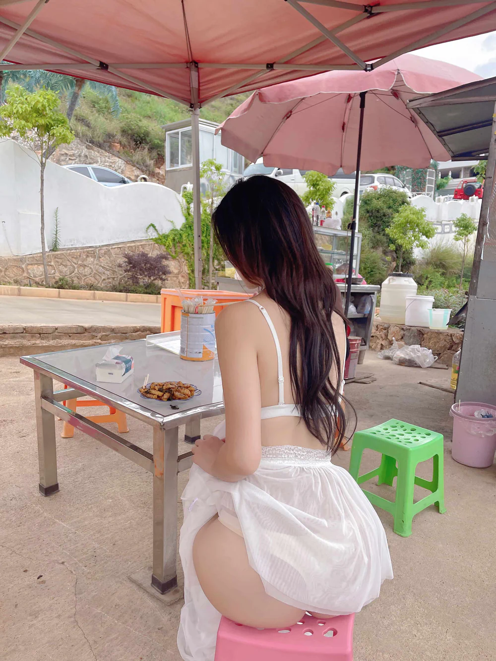 就是阿朱啊 NO.110 撩开裙子 [34P-99MB]