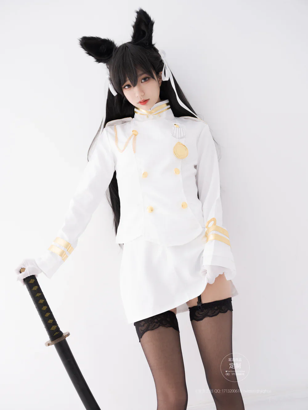 紧急企划 NO.013 一只喵喵梓 COS 黑丝爱宕 [80P1V-2.16GB]